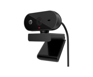 HP HP webcam 325 FHD Conéctate al instante con la webcam FHD 1080p de gran angular, enfoque automático, y corrección de luz para videollamadas perfectas