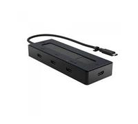 Hub HP 5 puertos 10000 Mbit/s USB-C 4K Ultra HD compacto y portátil