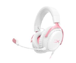 HP HYPERX CLOUD III WHITE-PINK - GAMING HEADSET - 9W1Q4AA 9W1Q4AA
