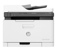 HP Color Laser MFP 179fnw 4ZB97A - Impresora Láser Color Multifunción Wi-Fi, Imprime, Escanea, Copia y Fax, Ethernet, USB 2.0, Smart App, LCD, Blanca