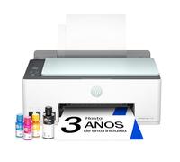 HP Impresora Multifunción Tinta Smart Tank 5108 Wi-Fi, con depósito Recargable, Incluye Tinta para Imprimir hasta 3 años