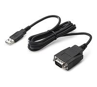 HP Adaptador de cable J7B60AA – USB A a RS-232 macho/macho, negro