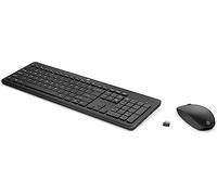 HP Juego Combinado de Teclado y Mouse inalámbricos 230, Nano Receptor USB-A inalámbrico de 2.4 GHz, hasta 1600 dpi, hasta 16 Meses de duración de la batería, Color Negro