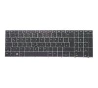HP Keyboard CP+PS BL SR GR M20128-041, Keyboard, German, 858835 (M20128-041, Keyboard, German, Keyboard Backlit