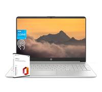 HP Laptop 2024 para negocios y estudiantes, pantalla táctil HD de 15.6 pulgadas, procesador Intel 6-Core i3-1215U, 16 GB de RAM, SSD de 1 TB, gráficos lntel UHD, Windows 11 Home, con licencia de por