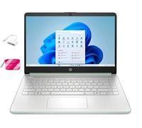 HP Laptop 2025 Student Business, procesador Intel N150 (hasta 3.6 GHz), pantalla LED de 14 pulgadas, 16 G RAM, 128 GB de almacenamiento, Year Office 365, Windows 11 Home, verde sauce, con accesorios