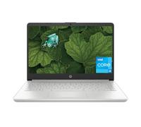 HP Laptop de 14 pulgadas, pantalla Full HD, Intel Core i3-1215U de 12ª generación, 4 GB de RAM, SSD de 128 GB, gráficos Intel UHD, Windows 11 Home en modo S, 14-dq5000nr (2023)