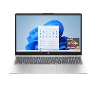 HP Laptop de 15.6 pulgadas, pantalla táctil HD, AMD Ryzen 5 7520U, 8 GB de RAM, SSD de 512 GB, gráficos AMD Radeon, Windows 11 Home, plata natural, 15-fc0499nr