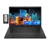 HP Laptop empresarial HD+ de 17.3 pulgadas, Intel i5-1334U, 32 GB de RAM, almacenamiento de 2.28 TB (SSD de 2 TB + juego de estación de acoplamiento de 288 GB), gráficos Intel Iris Xe, teclado de