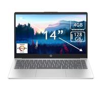 HP Laptop HD de 14 pulgadas (1366 x 768), AMD Athlon 7120, 4 GB de RAM, SSD de 128 GB, batería de larga duración, azul luna, Microsoft 365 de 12 meses incluido, Copilot AI, Windows 11 Home en modo S