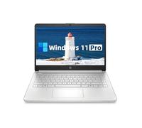 HP Laptop ligera para estudiantes de 14 pulgadas - Microsoft Office 365 | Windows 11 Pro | HD de 14 pulgadas | Alimentado por IA | Batería de 11 horas | Laptop seria N | 16 GB de RAM, 128 GB UFS, 256
