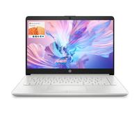HP - Laptop para estudiantes y negocios, pantalla HD de 14 pulgadas, Intel Quad-Core N4120, 4 GB DDR4 RAM, 64 GB eMMC, 1 año de Office 365, cámara web, RJ-45, HDMI, Wi-Fi, Windows 11 Home, plata