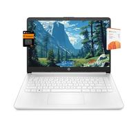 HP Laptop ultraligera de 14 pulgadas para estudiantes y hogar (Intel Quad-Core N4120, 4 GB de RAM, 128 GB (64 GB + 64 GB SD), 1 año Office 365) 11 horas de duración de la batería, cámara web, WiFi