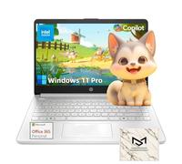 HP Laptop ultraportátil para estudiantes y negocios - Pantalla HD de 14 pulgadas • Intel 4-Core N150 • Windows 11 Pro • Microsoft Office 365 de 1 año • 32 GB de RAM • 128 GB UFS + 256 GB MicroSD