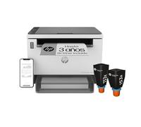 HP LaserJet Tank MFP 1604w 381L0A, Impresora Láser A4 Multifunción con Deposito de Toner, Impresión a Doble Cara Manual, Copiadora y Escaner, Wi-Fi, Smart App, Pantalla LCD Icon, Blanca y Negra