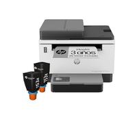 HP LaserTank 2604sdw, 381V1A, Impresora Monocromo Multifunción con Tóner Integrado de Recarga Rápida, Doble Cara Automática, 22 ppm, hasta 5000 Páginas, Escáner, Wi-Fi, USB, Blanca
