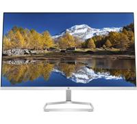 HP M27fq - Monitor de 27" QHD (2560 x 1440, 16:9,75 Hz, 5 ms, VGA, 2 HDMI, Displayport), Plateado