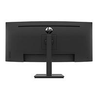HP M34d - Monitor Curvo de 34" Wide Quad HD (3440 x 1440, 100Hz, 5ms, VA LED, 21:9, HDMI, USB-C, Low Blue Light, Antirreflejo, Altura e Inclinación Ajustables, Altavoces) Negro