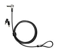 HP Mini Bloqueo de Cable con Llave Maestra de - Cable antirrobo (Negro, Metálico, Portátil, Código, Acero galvanizado, Vinilo, 1,83 m)