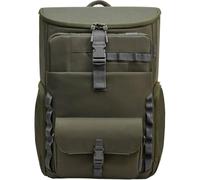 HP Mochila Modular para Portátiles de hasta 15,6", 3 en 1 (Mochila, Funda y Bolso Bandolera Extraíble), Resistente al Agua, Bolsillo con Bloqueo RFID, Cremalleras de Seguridad, 27 L, Verde