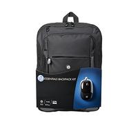 HP - Mochila Negro de hasta 16" con ratón con Cable