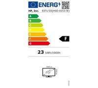HP - Monitor USB-C QHD E27u G5