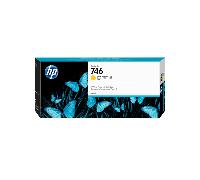 HP Cartucho de tinta 746 (P2V79A) Amarillo Original - 300 ml para DesignJet Z6+ y Z9+