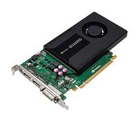 HP nVIDIA Quadro K2000 700103-002 713380-001 - Tarjeta gráfica PCI-E (2 GB, DDR5, 700103-002)