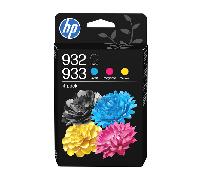 HP OfficeJet 6100, Pack 4 cartuchos 932 K y 933 CMY