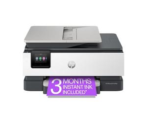 HP OfficeJet Pro 8125e Wireless All-in-One Color Inkjet Printer, Print, scan, Copy, ADF, Duplex Printing Best-for-Home Office, 3 Month Instant Ink Trial Included, AI-Enabled (405T6A)