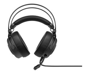 HP OMEN Blast Auriculares Gaming con Cable - (Sonido Envolvente 7.1, DAC USB de 24 Bits, Micrófono Retráctil con Cancelación de Ruido, Windows 10 y superiores ), Color Negro