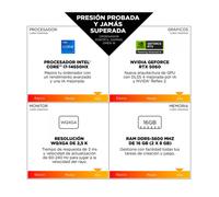 HP - OMEN Gaming Laptop 16-am0037ns Intel Core Ultra 7 255H 40,6 cm (16") 2K 32 GB DDR5-SDRAM NVIDIA GeForce RTX 5060 Wi-Fi 6 (8