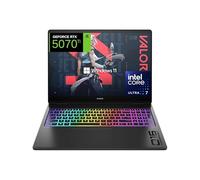 HP OMEN MAX 16-ah0018ns - Ordenador Portátil Gaming de 16" 2.5K WQXGA (Intel Ultra 7-255HX, 32GB RAM, 1 TB, NVIDIA GeForce RTX 5070 TI, Windows 11) Negro - Teclado QWERTY Español