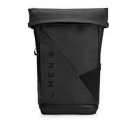 HP OMEN Transceptor Mochila Gaming Enrollable para Portátiles de 15" - (Tejido Resistente al Agua, Compartimento para Notebook, Correas Ajustables y Acolchadas), Color Negro