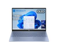 HP OmniBook 5 AI - Ordenador Portátil de 16" OLED 2K (Procesador Intel Core Ultra 7-255U, 32GB RAM, 1TB SSD, Gráficos Intel, Windows 11 Home) Azul - Teclado QWERTY Español