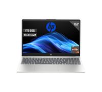 HP Ordenador portátil 15.6" FHD (AMD Ryzen 7-7730U, 16 GB RAM, 1TB SSD, AMD Radeon Graphics, Sin Sistema operativo) Plata - Teclado QWERTY Español