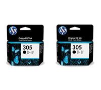 HP Original 305 - Color negro - Paquete de 2 cartuchos