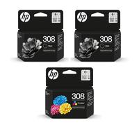 HP Pack 912XL Black 912 Cian, Magenta y Amarillo