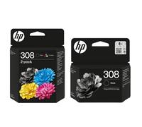 HP Pack 912XL Black 912 Cian, Magenta y Amarillo