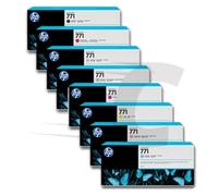HP Pack Ahorro 711 (B/R/M/A/LM/LC/PB/LGY) 8 cartuchos