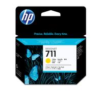 HP Pack de ahorro de 3 cartuchos de tinta DesignJet 711 amarillo de 29 ml