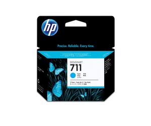 HP Pack de ahorro de 3 cartuchos de tinta DesignJet 711 cian de 29 ml