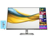 HP Pantalla IPS FHD Series 5 524da 24" con tiempo de respuesta de 5 ms, antirreflejo, sin parpadeo, VGA, HDMI y puerto USB Dockztorm, negro/gris (B11W5AT#ABA)