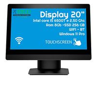 HP Pantalla táctil todo en uno Intel I5 6500 8GB SSD 240 Windows 11 Desktop 20 pulgadas Wi-Fi - PC con cable completo (solo PC) (renovado)