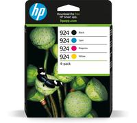 Hp paquete de 4 cartuchos de tinta original 924 cmyk