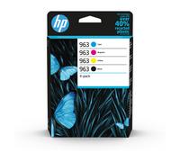 HP Paquete de 4 cartuchos de tinta Original 963 negro/cian/magenta/amarillo