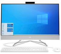 HP - PC 27-dp1013nl All-In-One - Procesador Intel Core i3-1115G4 - 8 GB de RAM - SSD de 512 GB- Tarjeta gráfica Intel UHD - Windows 10 Home - Pantalla FHD con tecnología IPS de 27 pulgadas - Altavoces de audio incorporados - USB-C - HDMI - Lector Micro SD - Webcam - Color plata