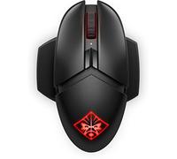 HP Photon Omen Ratón Inalámbrico Gaming - (100-16000 PPP, 11 Botones Programables, Batería Carga QI - Duración hasta 50 Horas, RGB LED, Windows 10 y superior; MacOS 10.11 o posterior), Color Negro