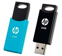 HP PNY v212w 32GB USB 2.0 Negro Azul 2u