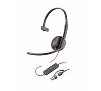 HP Poliester / Plantronics Blackwire C3210 Mono Usb-C / Un Diadema PC
